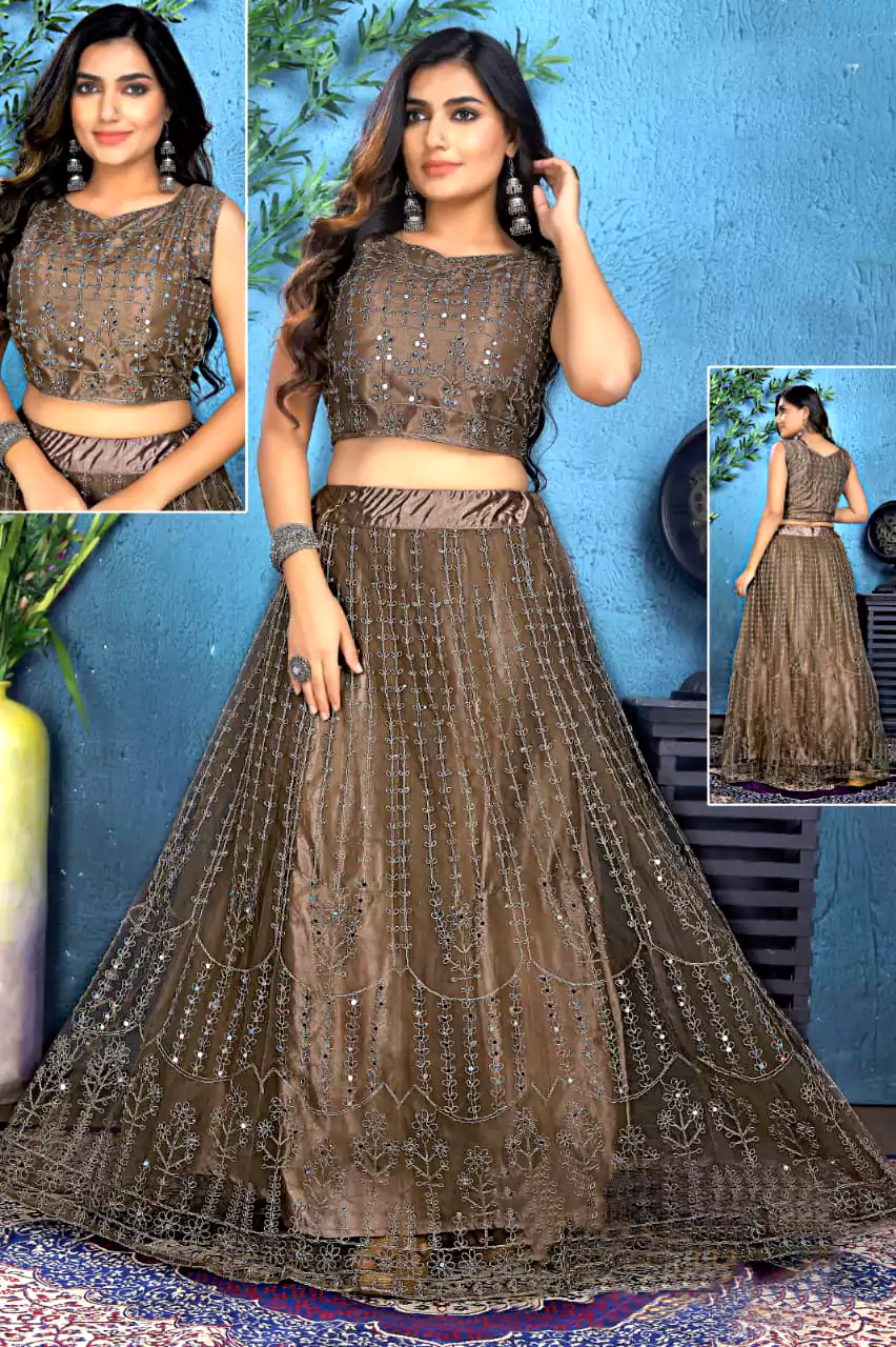 Lehenga chunni Cut Out Stock Images & Pictures - Alamy