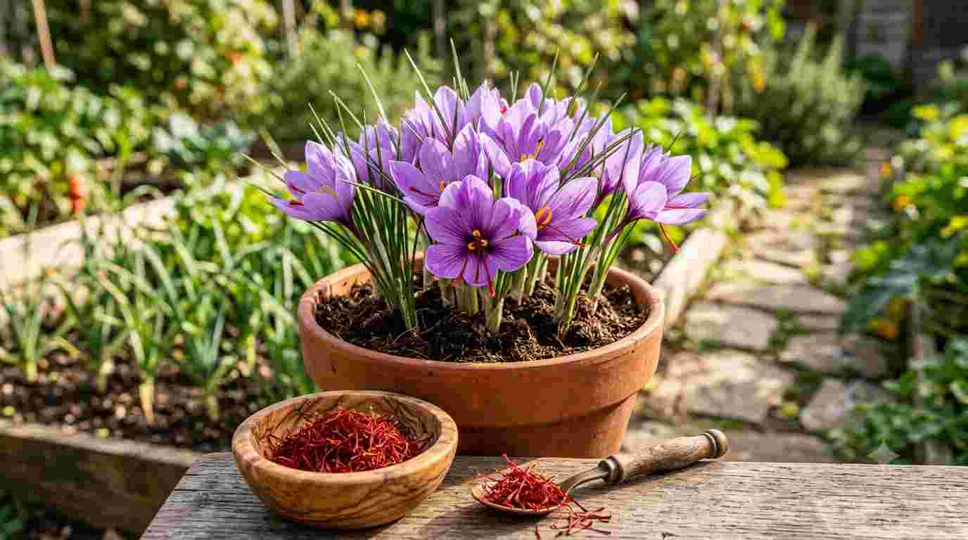 केसर की खेती और घर में केसर उगाने का आसान तरीका | Saffron in Hindi